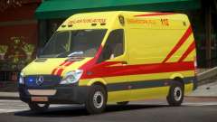 Mercedes Benz Sprinter Ambulance für GTA 4