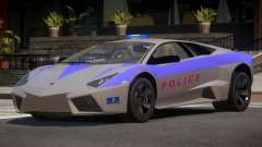 Lamborghini Reventon Police für GTA 4