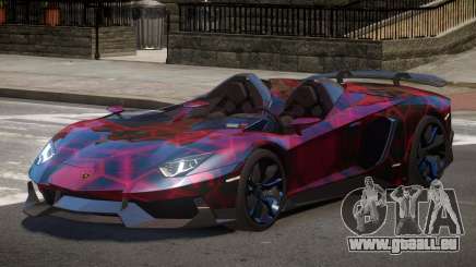 Lamborghini Aventador Spider SR PJ3 pour GTA 4