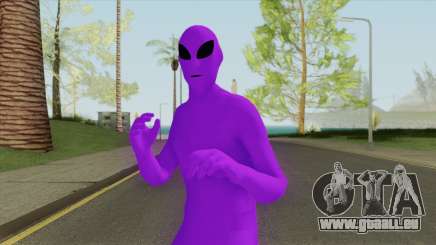 Purple Alien Bodysuit (GTA Online) für GTA San Andreas