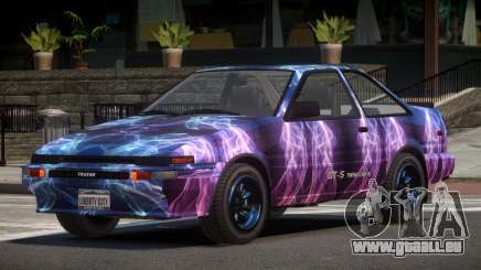 Toyota AE86 GT-S Coupe PJ2 pour GTA 4