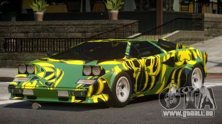 1985 Lamborghini Countach LP500 QV PJ1 für GTA 4