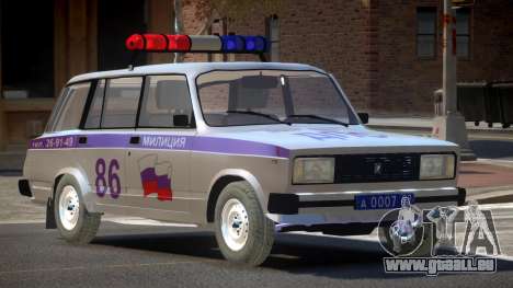 VAZ 2104 Police pour GTA 4
