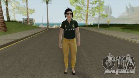Agatha Barker (Casual) V1 GTA Online für GTA San Andreas