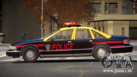 1995 Chevrolet Caprice Police pour GTA 4