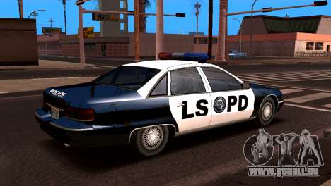Chevrolet Caprice 1993 LSPD SA Style pour GTA San Andreas