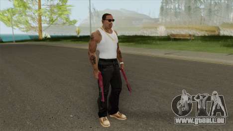 Sawed-Off Shotgun GTA V (Pink) für GTA San Andreas