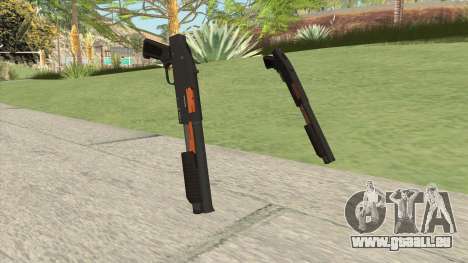 Sawed-Off Shotgun GTA V (Orange) pour GTA San Andreas