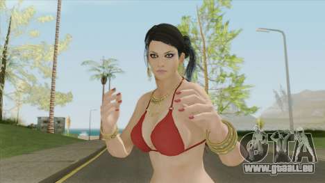 Zafina Bikini (Red) für GTA San Andreas