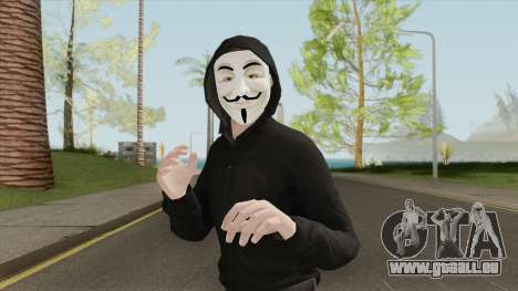 Anonymous Skin (2020) für GTA San Andreas