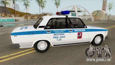 VAZ 2105 DPS (Police de Moscou) pour GTA San Andreas