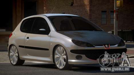 Peugeot 206 Tuned V1.0 für GTA 4