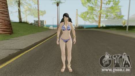 Zafina Bikini (Blue) pour GTA San Andreas