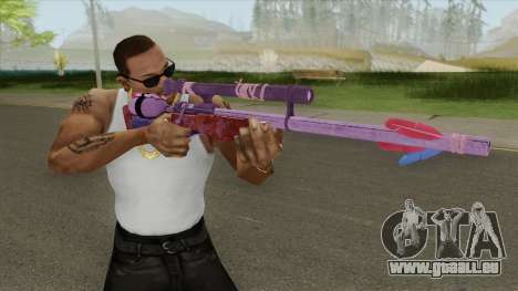 Stylized Dart Sniper für GTA San Andreas