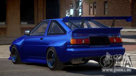 Toyota Corolla GT S-Tuning pour GTA 4