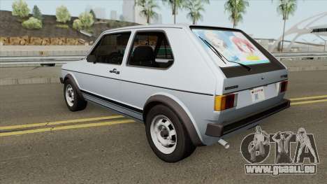 Volkswagen Golf GTI MKI (RHA) pour GTA San Andreas