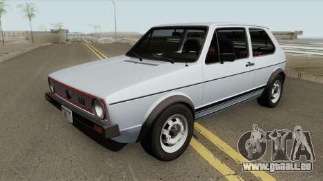 Volkswagen Golf GTI MKI (RHA) pour GTA San Andreas