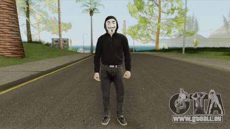 Anonymous Skin (2020) pour GTA San Andreas