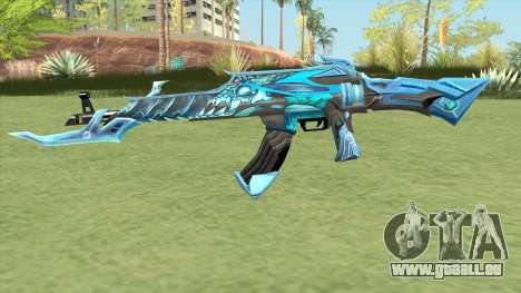 AK-47 (Unicorn Ice) für GTA San Andreas