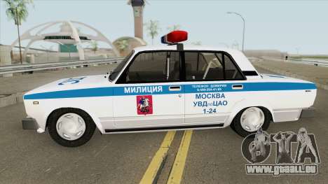 VAZ 2105 DPS (Police de Moscou) pour GTA San Andreas