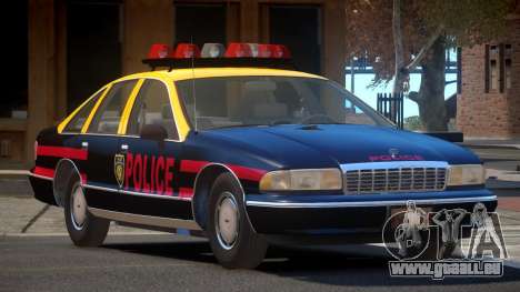 1995 Chevrolet Caprice Police pour GTA 4