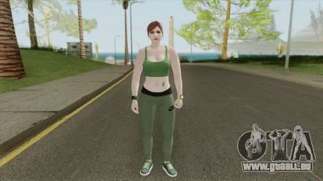 Random Female Skin V3 (Sport Gym) pour GTA San Andreas