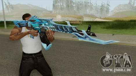 AK-47 (Unicorn Ice) pour GTA San Andreas