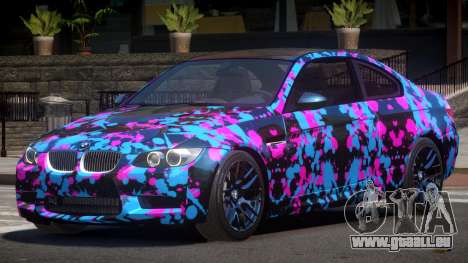 BMW M3 E92 LR PJ4 pour GTA 4