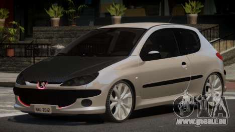 Peugeot 206 Tuned V1.0 für GTA 4