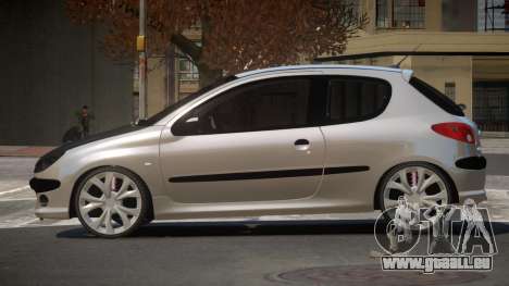 Peugeot 206 Tuned V1.0 für GTA 4