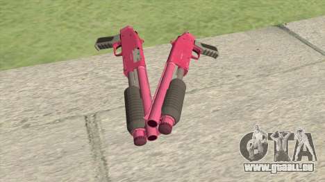 Sawed-Off Shotgun GTA V (Pink) pour GTA San Andreas