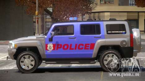 Hummer H3 Police V1.0 für GTA 4