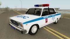 VAZ 2105 (DPS Polizei von Moskau) für GTA San Andreas
