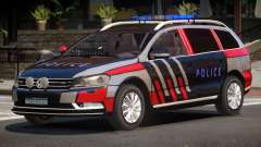 Volkswagen Passat UL Police für GTA 4