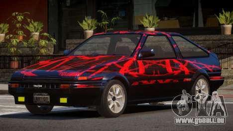 Toyota Corolla AE85 GT PJ1 pour GTA 4