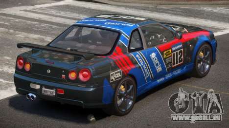 Nissan Skyline R34 GT-Style PJ1 für GTA 4