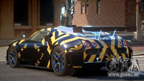 Bugatti Veyron SR 16.4 PJ3 pour GTA 4