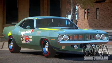 1969 Plymouth Cuda GT PJ1 für GTA 4