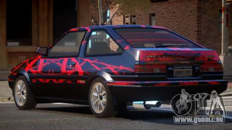 Toyota Corolla AE85 GT PJ1 pour GTA 4