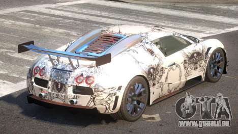 Bugatti Veyron SR 16.4 PJ5 für GTA 4
