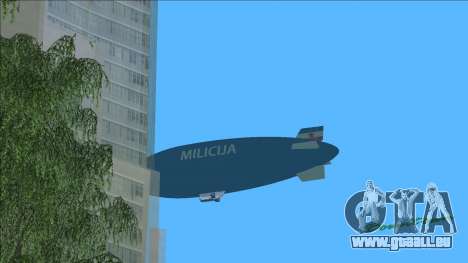 Luftschiff von jugoslawischen Milicija (Polizei) für GTA Vice City