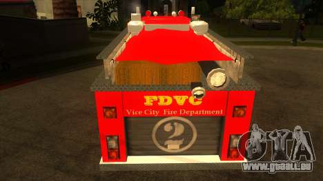 Peterbilt 379 Fire Truck pour GTA San Andreas