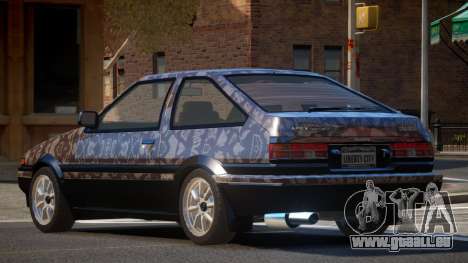 Toyota Corolla AE85 GT PJ3 pour GTA 4