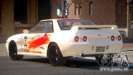 Nissan Skyline R32 V-Style PJ1 pour GTA 4