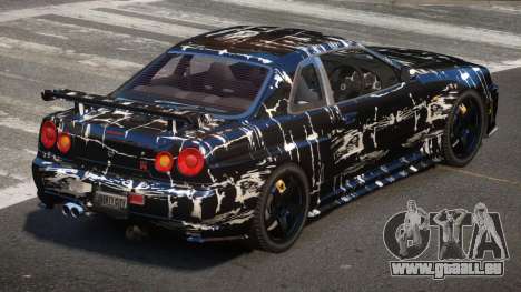 Nissan Skyline R34 SL PJ2 für GTA 4