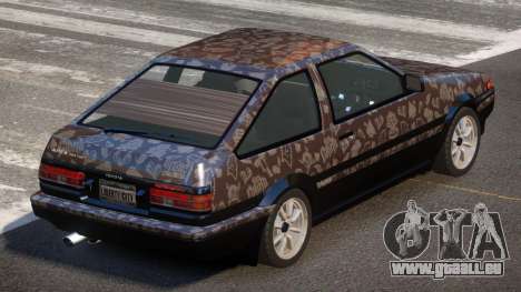 Toyota Corolla AE85 GT PJ3 pour GTA 4