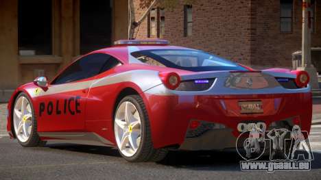 Ferrari 458 TR Police pour GTA 4