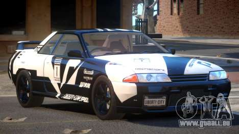 Nissan Skyline R32 V-Style PJ2 pour GTA 4