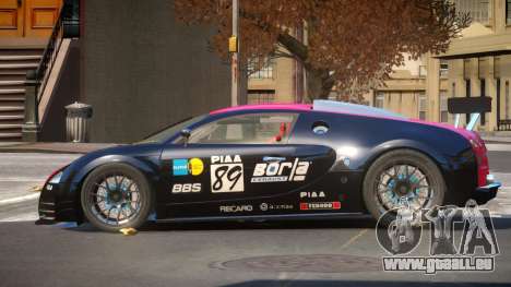 Bugatti Veyron SR 16.4 PJ6 pour GTA 4