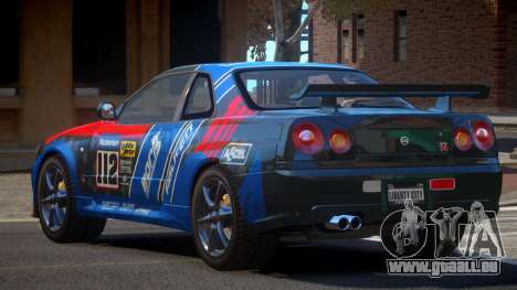 Nissan Skyline R34 GT-Style PJ1 für GTA 4